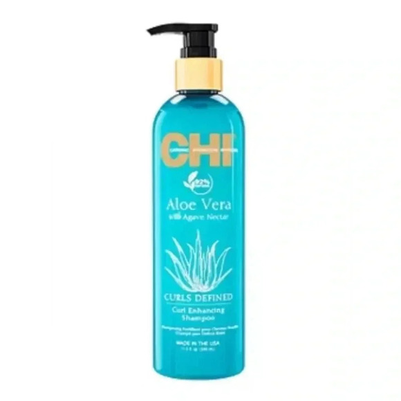CHI Shampoo Curl Defining Moisturizing Aloe Vera Agave Nectar 11.5 oz New - Picture 2 of 5